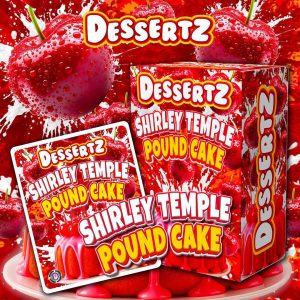 Shirley Temple Pound Cake