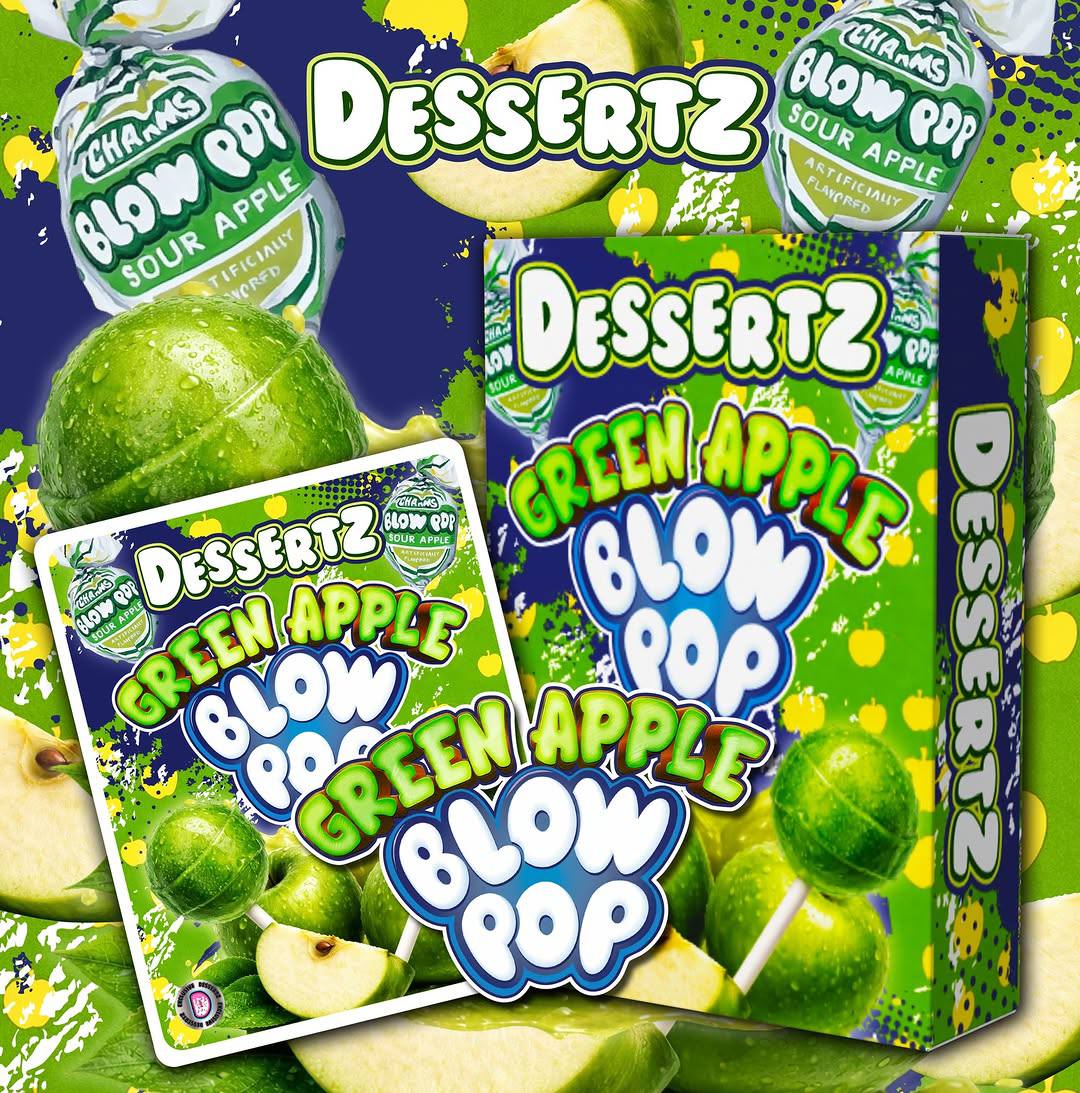 Green Apple Blow Pop
