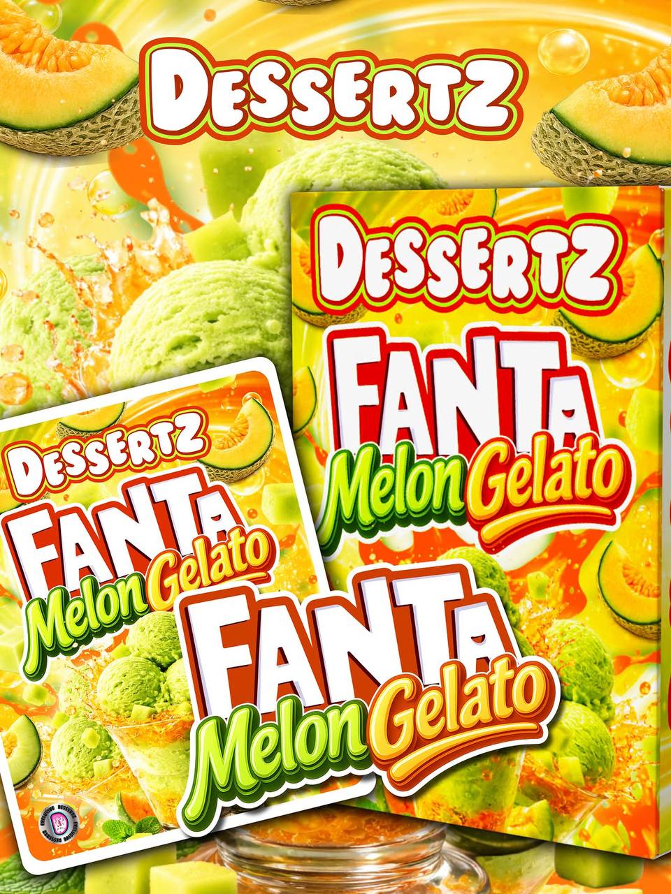 Fanta Melon Gelato