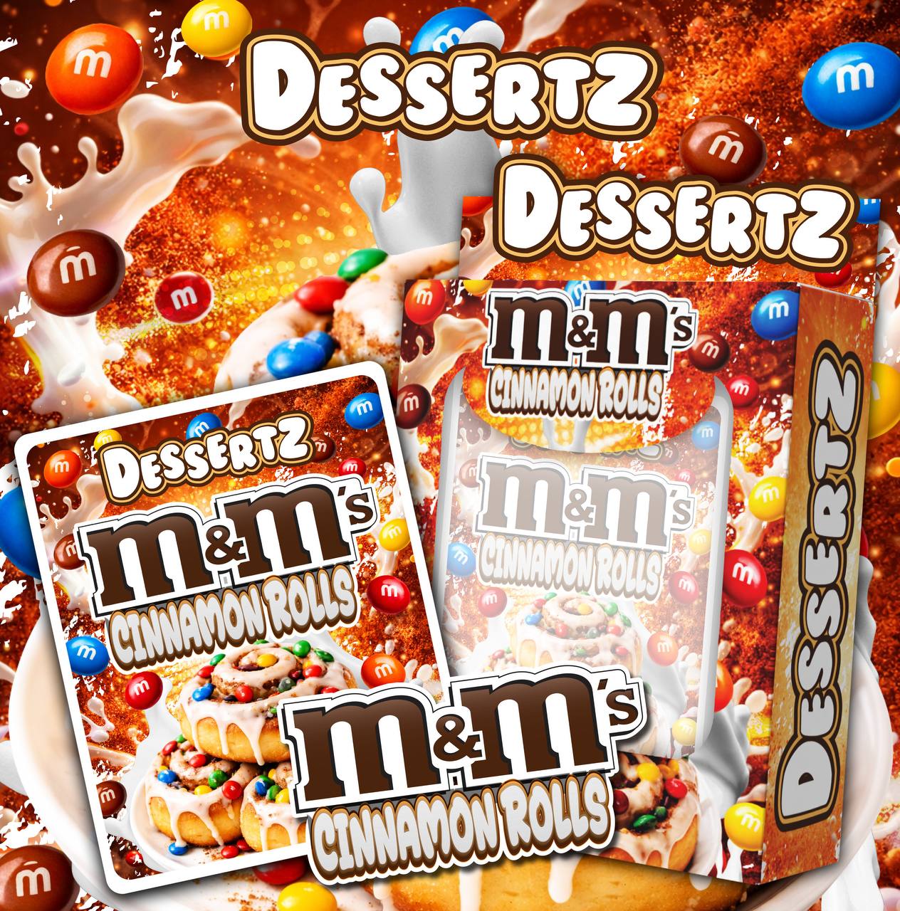 M&M's Cinnamon Rolls