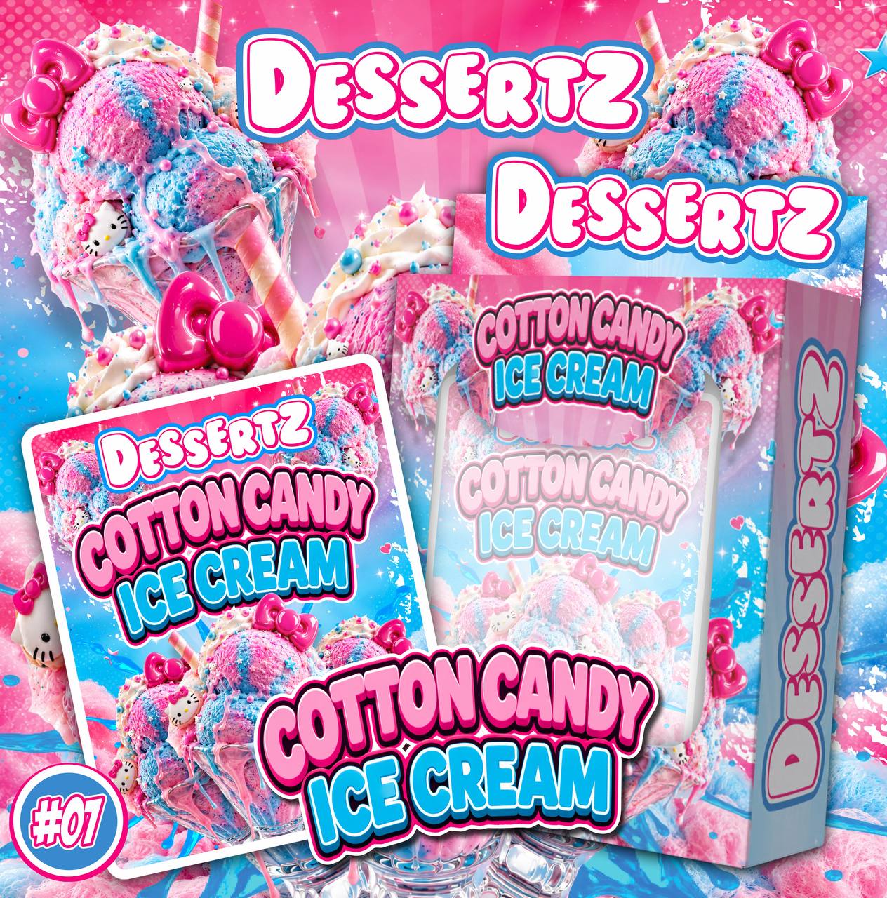 Cotton Candy Ice Cream