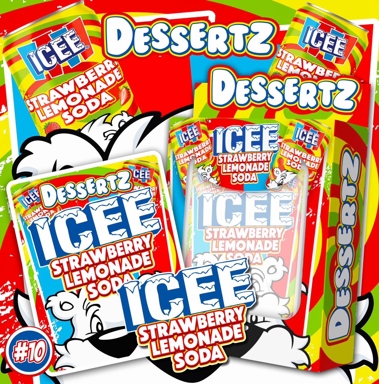 Icee Strawberry Lemonade Soda