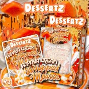 Papaya Cream Whipped Mousse