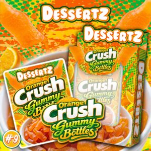 Orange Crush Gummy Bottles